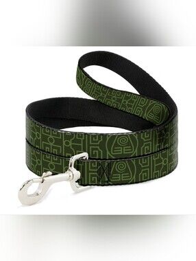 Buckle-Down 6ft Long Wide Dog Leash - Avatar the Last Airbender Earth Element